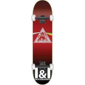  I&I Prism Complete Skateboard   7.5 Red w/ Essential 