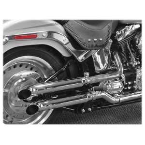  Cycle Shack 2 1/2in. Slip On Mufflers   Turn Out MHD 238TO Automotive