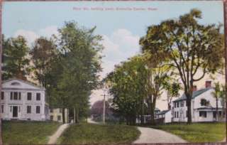1915 Postcard Main Street   Granville Center, Mass MA  