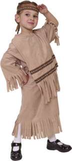 Child Small Tan Indian Girl Costume   Indian Costumes  