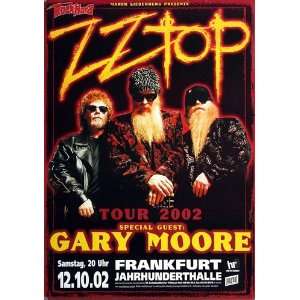  ZZ Top   Mescalero 2002   CONCERT   POSTER from GERMANY 