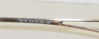 FENDI Womens Eyeglasses F 611R 757 Swarovski Crystals  