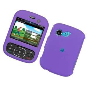  Purple Texture Hard Protector Case Cover For LG Imprint 