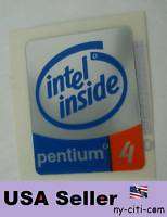 Intel inside Pentium 4 Computer Sticker Badge/Logo/ A21  