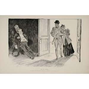  1894 Charles Dana Gibson Girl English Son in Law Print 
