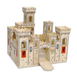  Melissa and Doug Folding Medieval Castle Toys & Games