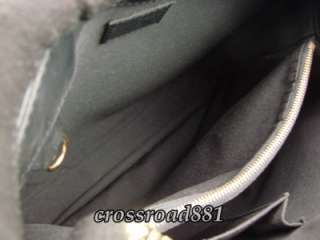   Louis Vuitton Black Epi Mandara Shoulder Bag MM Very Good  