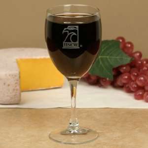    UNC Wilmington Seahawks 10.5oz. Wine Glass