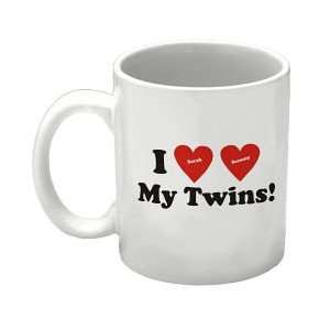  I Love My Twins Personalized Mug