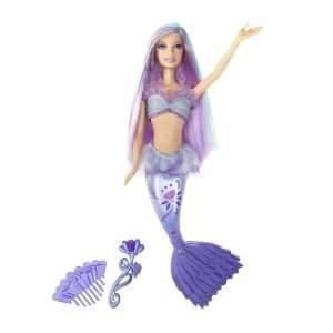  Mattel Barbie Fairytopia Color Change Mermaid   Purple 