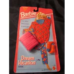  1993 Barbie Dream Vacation outfit with suitcase Toys 