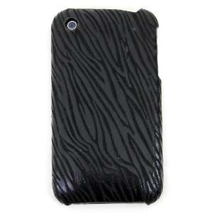 KingCase iPhone 3G & 3GS   Hard Case   Zebra Skin (Black)   8GB, 16GB 