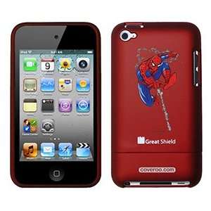  Spider Man Shooting Web on iPod Touch 4g Greatshield Case 