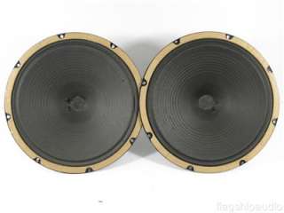 Vintage Matched Pair Jensen Alnico P12S PM 12 Speakers  