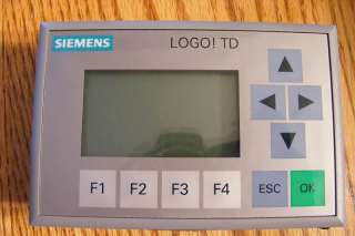 Up for bid is a like new demo model SIEMENS LOGO text display. It is 