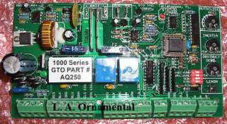 GTO PRO AQ250 Circuit Control Board for GTO Gate Opener  