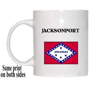  US State Flag   JACKSONPORT, Arkansas (AR) Mug 