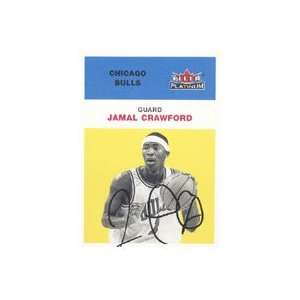 Jamal Crawford, Chicago Bulls, 2001 Fleer Platinum Card #118