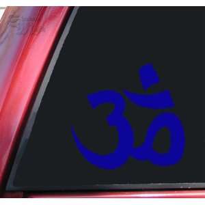  Om Symbol Blue Vinyl Decal Sticker: Automotive