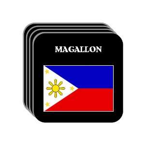  Philippines   MAGALLON Set of 4 Mini Mousepad Coasters 