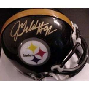  Jason Gildon (Pittsburgh Steelers) Football Mini Helmet 