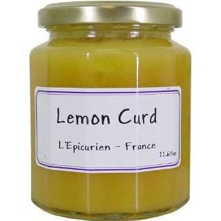 Lemon Curd   All Natural French Recipe   LEpicurien 11.6 oz