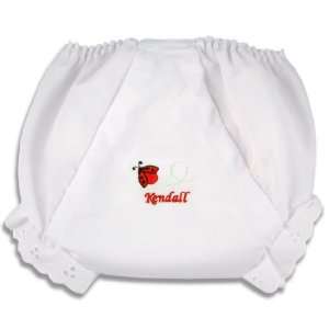  personalized lucky ladybug diaper cover Baby