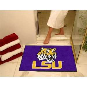  Louisiana State University Tigers All Star Rug: Kitchen 