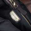 Miu Miu Wool n Leather Pattern Shoulder Bag Handbag  