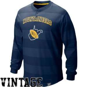   College Vault Vintage Long Sleeve Henley T shirt: Sports & Outdoors