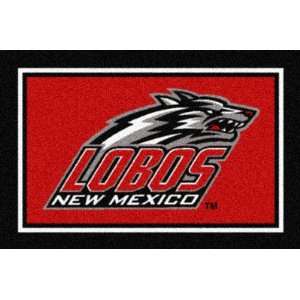  NCAA Team Spirit Rug   New Mexico Lobos: Sports & Outdoors