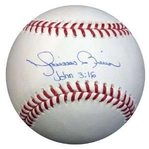 Mariano Rivera Autographed Baseball   John 3:16 