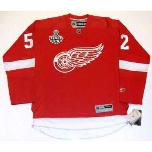  Jonathan Ericsson Detroit Red Wings 09 Cup Jersey Rbk   XX 