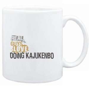  Mug White  Real guys love doing Kajukenbo  Sports 
