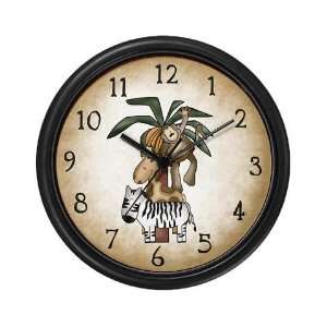  In The Jungle Animals Wall Art Clock: Home & Kitchen