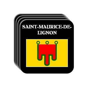 Auvergne   SAINT MAURICE DE LIGNON Set of 4 Mini Mousepad Coasters