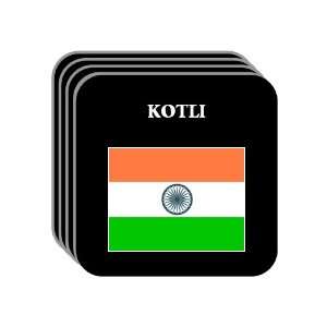  India   KOTLI Set of 4 Mini Mousepad Coasters 