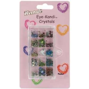  Kandis HotFix Eye Kandi Crystals, Pastel Arts, Crafts 