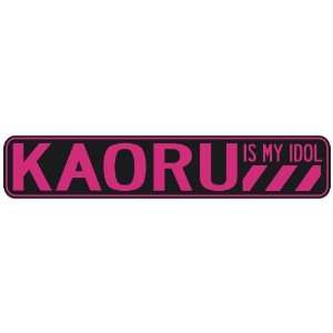   KAORU IS MY IDOL  STREET SIGN