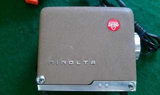   Rare Early Minolta Chiyoko Mini 35mm Slide Projector Kit w/ box  