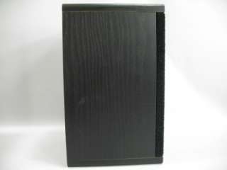 Pair KLH Audio Stereo Book Shelf Speakers Black 200W  