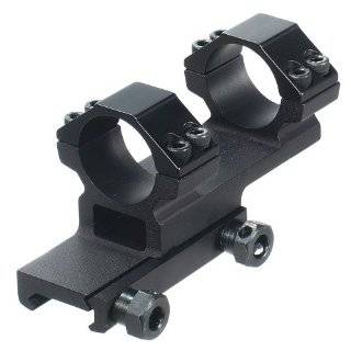 Leapers Accushot 1 Pc Offset Mount w/1 Rings, Weaver / Picatinny Mount
