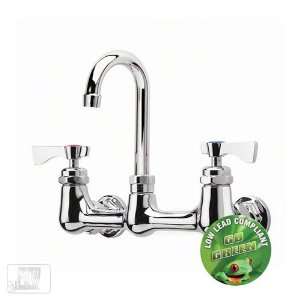   802L 8 Low Lead Wall Mounted Faucet   Royal Series: Home Improvement