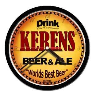  KERENS beer and ale cerveza wall clock: Everything Else