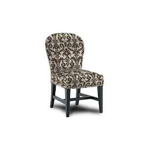   Maxwell Side Chair, Large Scale Ikat, Cobblestone