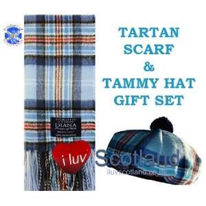   Memorial Tartan Tammy & Scarf Set Luxury Lambswool