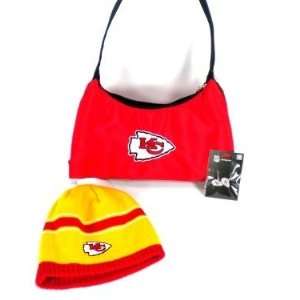  Kansas City Chiefs NFL Womens Ultimate Fan Gift Set   Hobo Purse 