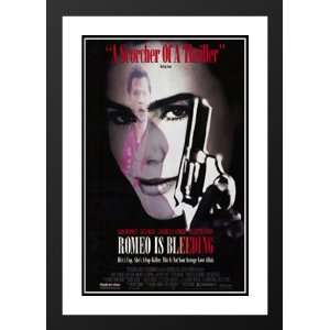 Romeo is Bleeding 32x45 Framed and Double Matted Movie Poster   Style 