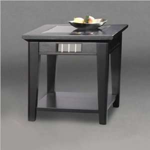   : Klaussner Furniture Ashton End Table with Shelf: Furniture & Decor