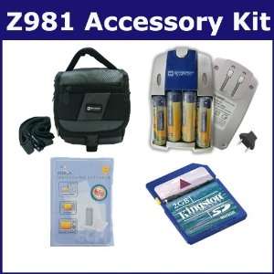  Kodak EasyShare Z981 Digital Camera Accessory Kit includes 